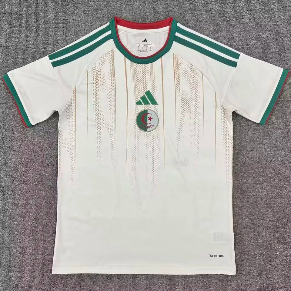 2026/27 Algeria Home White Fans Soccer Jersey Front