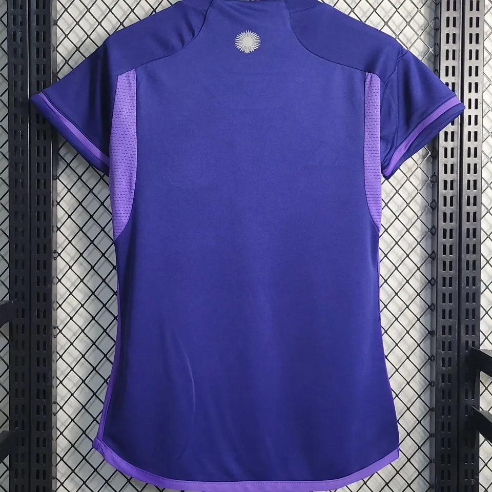 2022/23 Argentina Away Women Jersey (3 Stars 3星) Detail 2