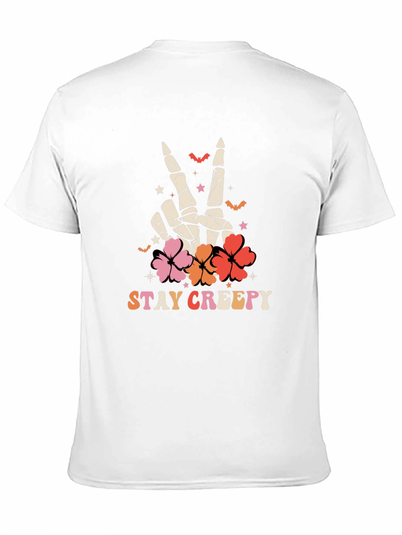 Stay Creepy Halloween Graphic T-Shirt