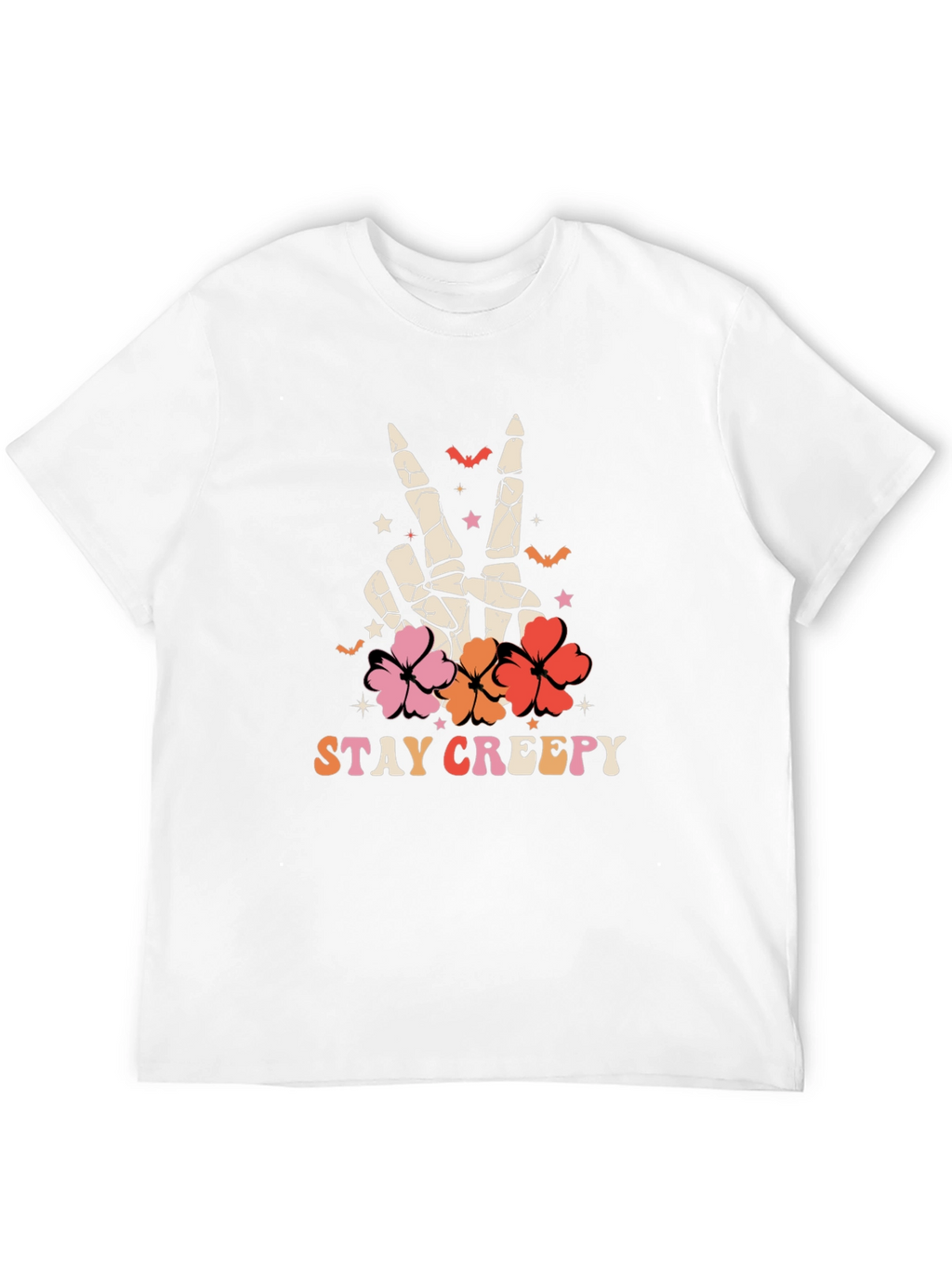 Stay Creepy Halloween Graphic T-Shirt