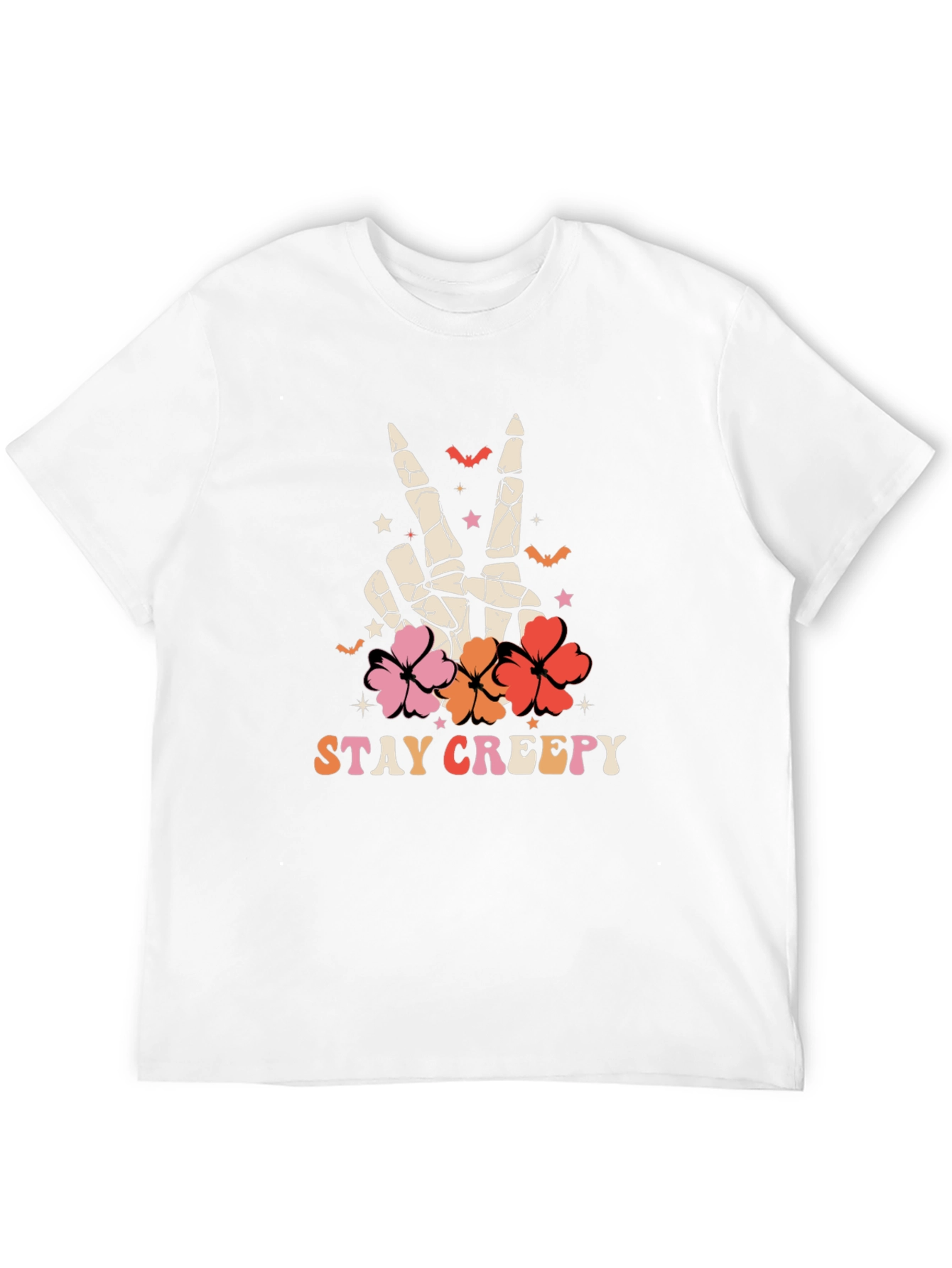 Stay Creepy Halloween Graphic T-Shirt