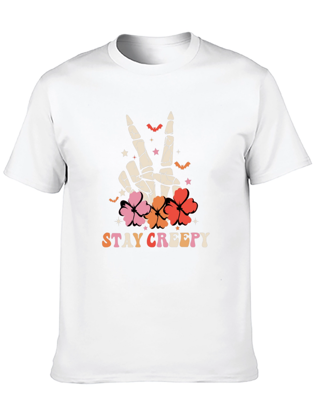 Stay Creepy Halloween Graphic T-Shirt