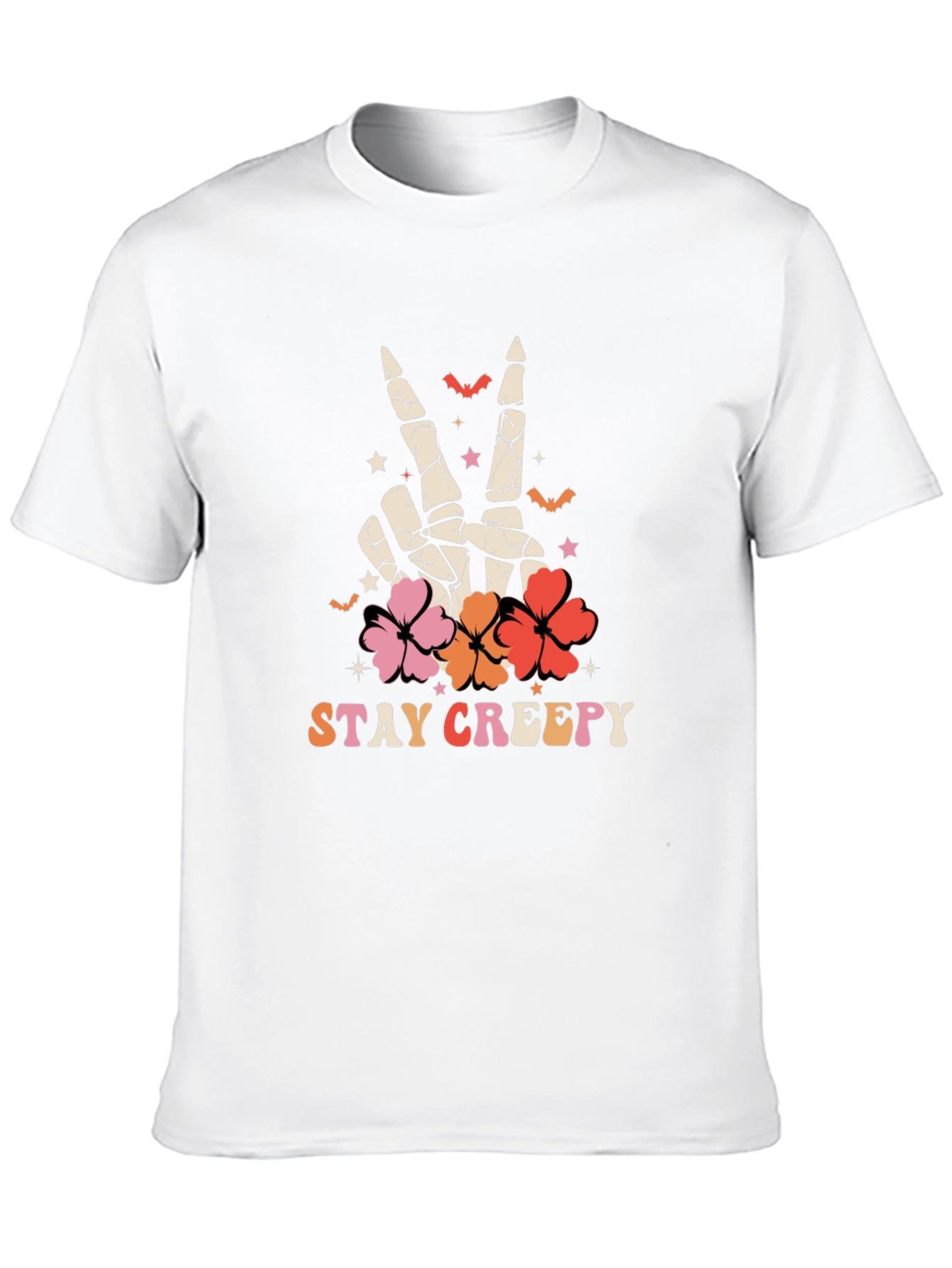 Stay Creepy Halloween Graphic T-Shirt