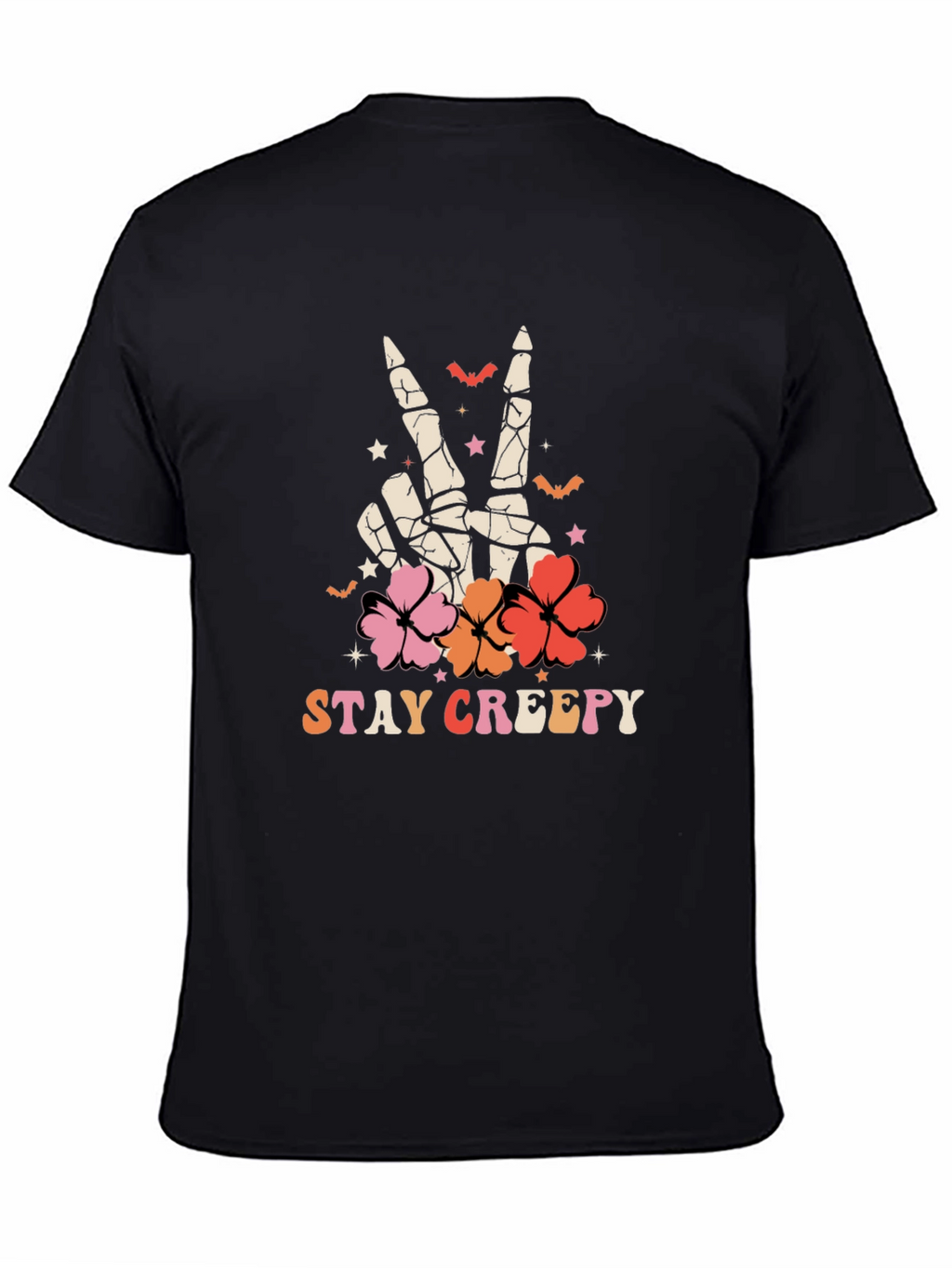 Stay Creepy Halloween Graphic T-Shirt