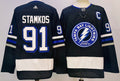Men's Tampa Bay Lightning Steven Stamkos #91 Blue Game Jerseys