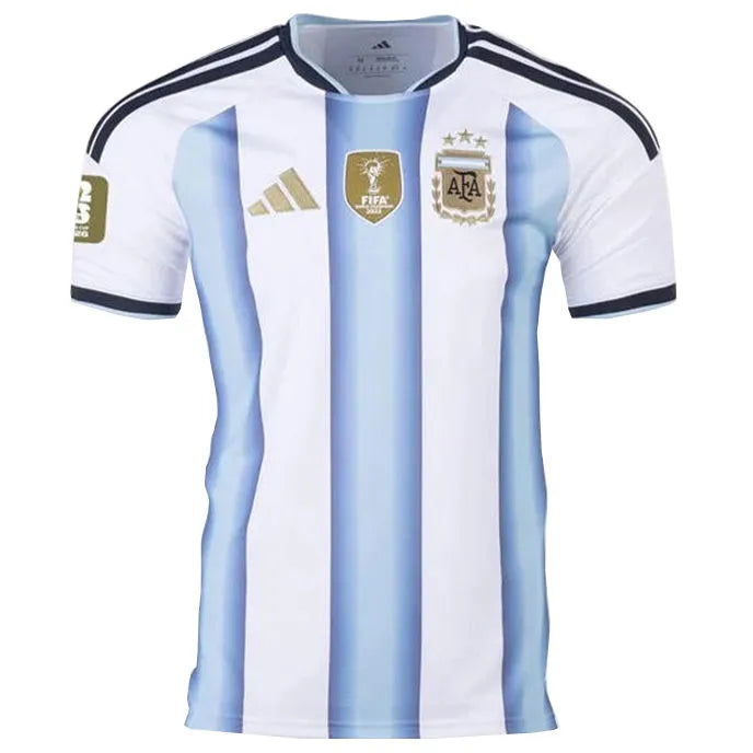 2026/27 Argentina 1:1 Quality Home Fans Soccer Jersey (Have Right Patch 有右臂章 金底白字） Front