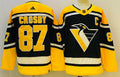 Men's Pittsburgh Penguins Sidney Crosby #87 Black Player Game Jerseys