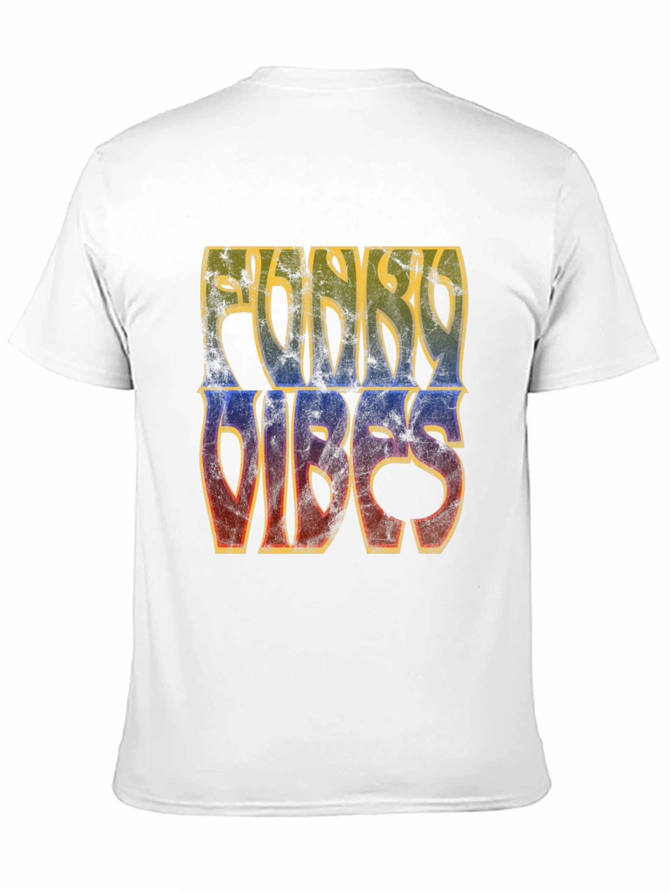 Funky Vibes Graphic Tee - Retro Style