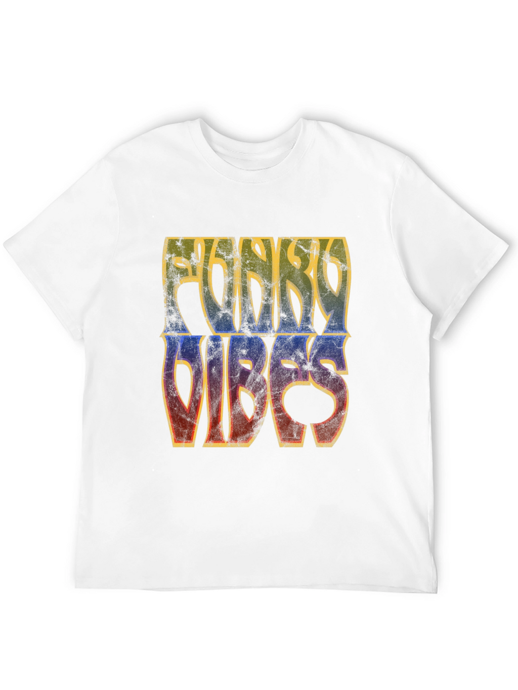 Funky Vibes Graphic Tee - Retro Style