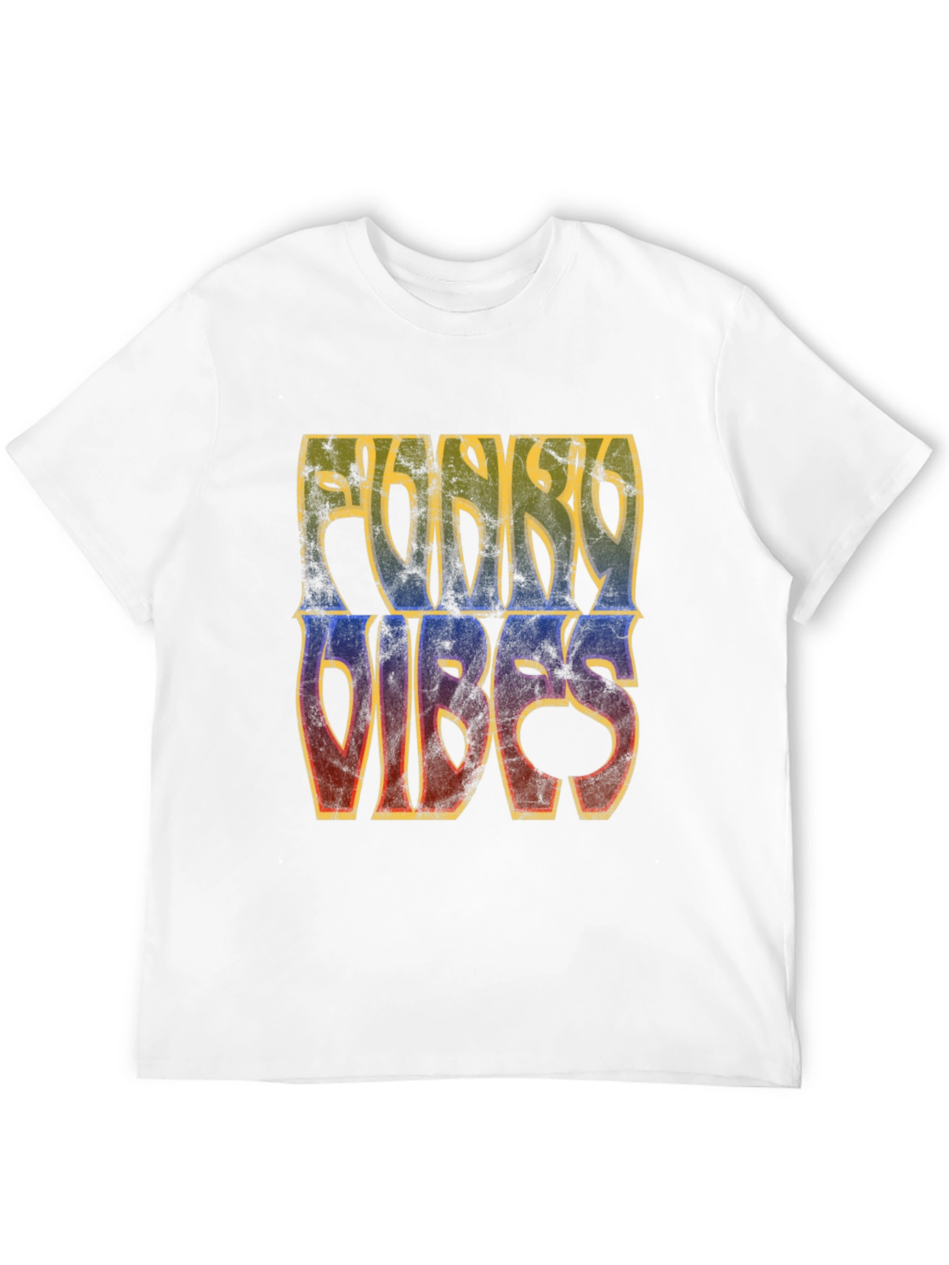 Funky Vibes Graphic Tee - Retro Style