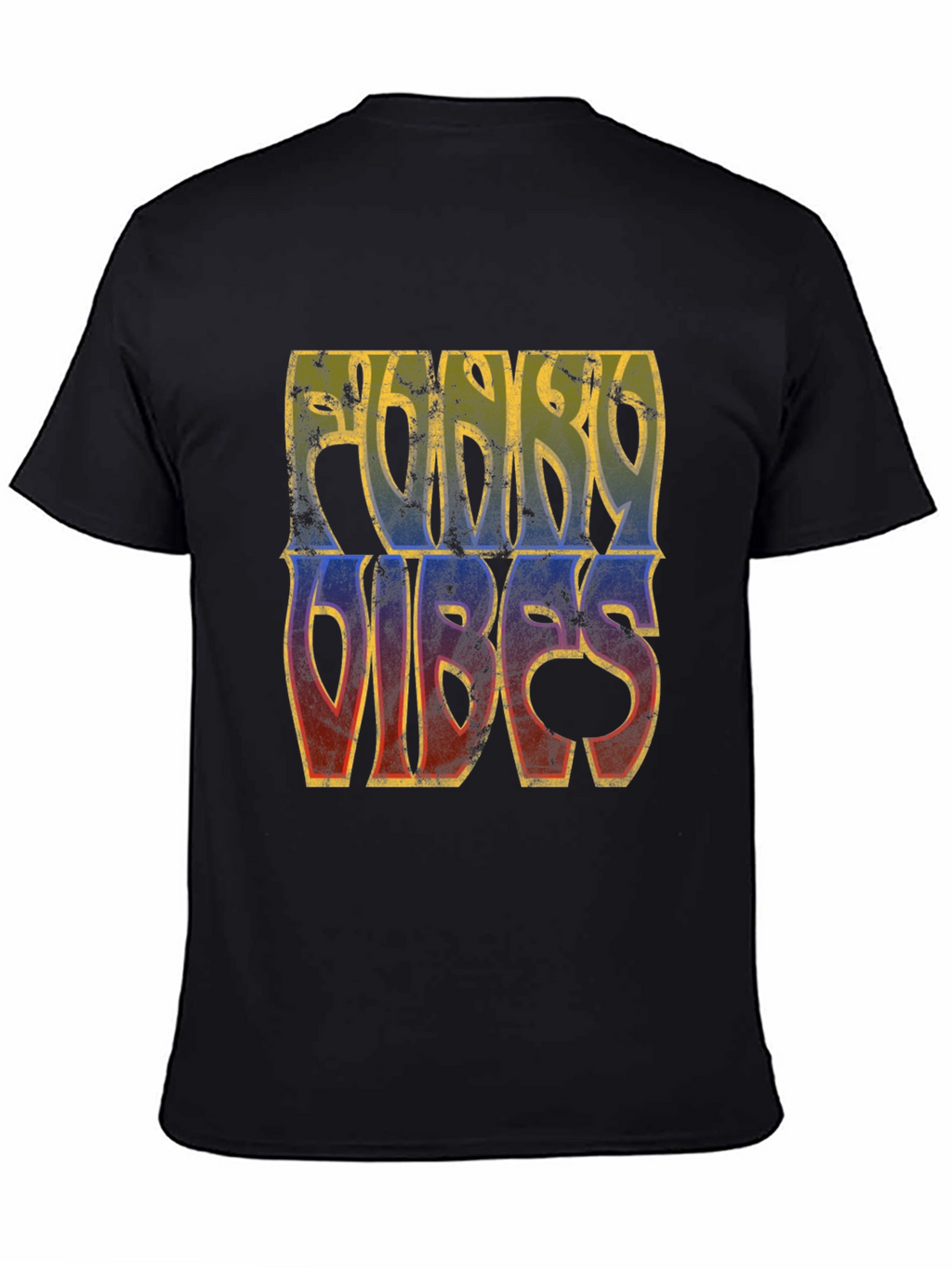 Funky Vibes Graphic Tee - Retro Style
