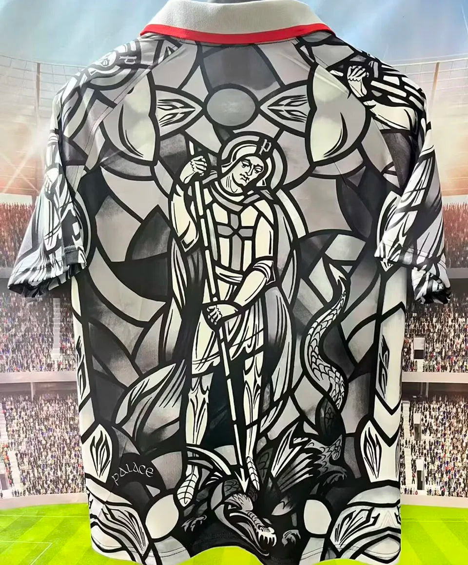 2026 England x PALACE Fans Soccer Jersey Back