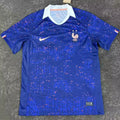 2025/26 France Home Blue Fans Soccer Jersey Front