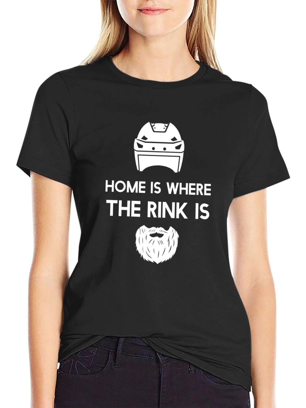 Home Is Where The Rink Is - Hockey T-Shirt