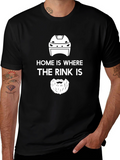 Home Is Where The Rink Is - Hockey T-Shirt