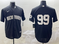 Men's New York Yankees Aaron Judge #99 Black Player Jerseys