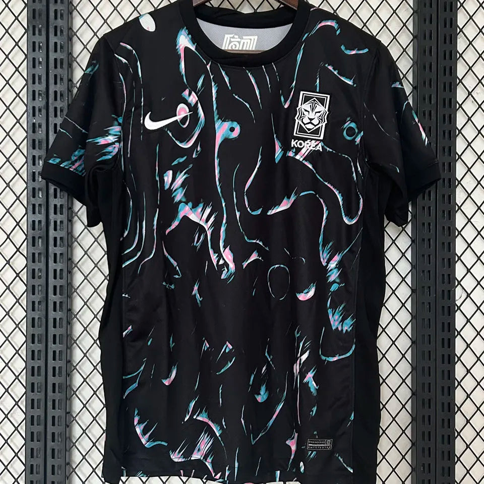 2024/25 Palestine Red Fans Soccer Jersey Detail 2