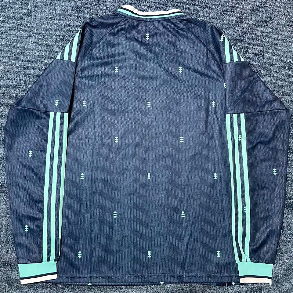 2026/27 Germany Away Fans Long Sleeve Soccer Jersey Back