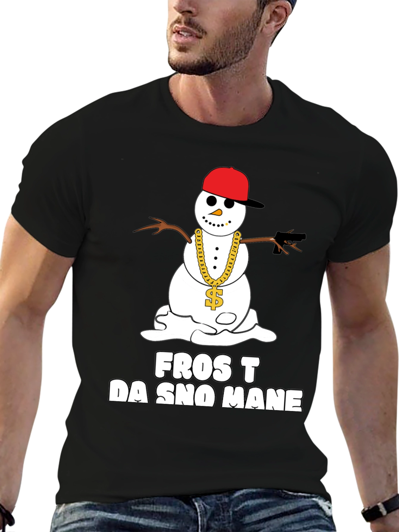 Frost Da Sno Mane Graphic T-Shirt