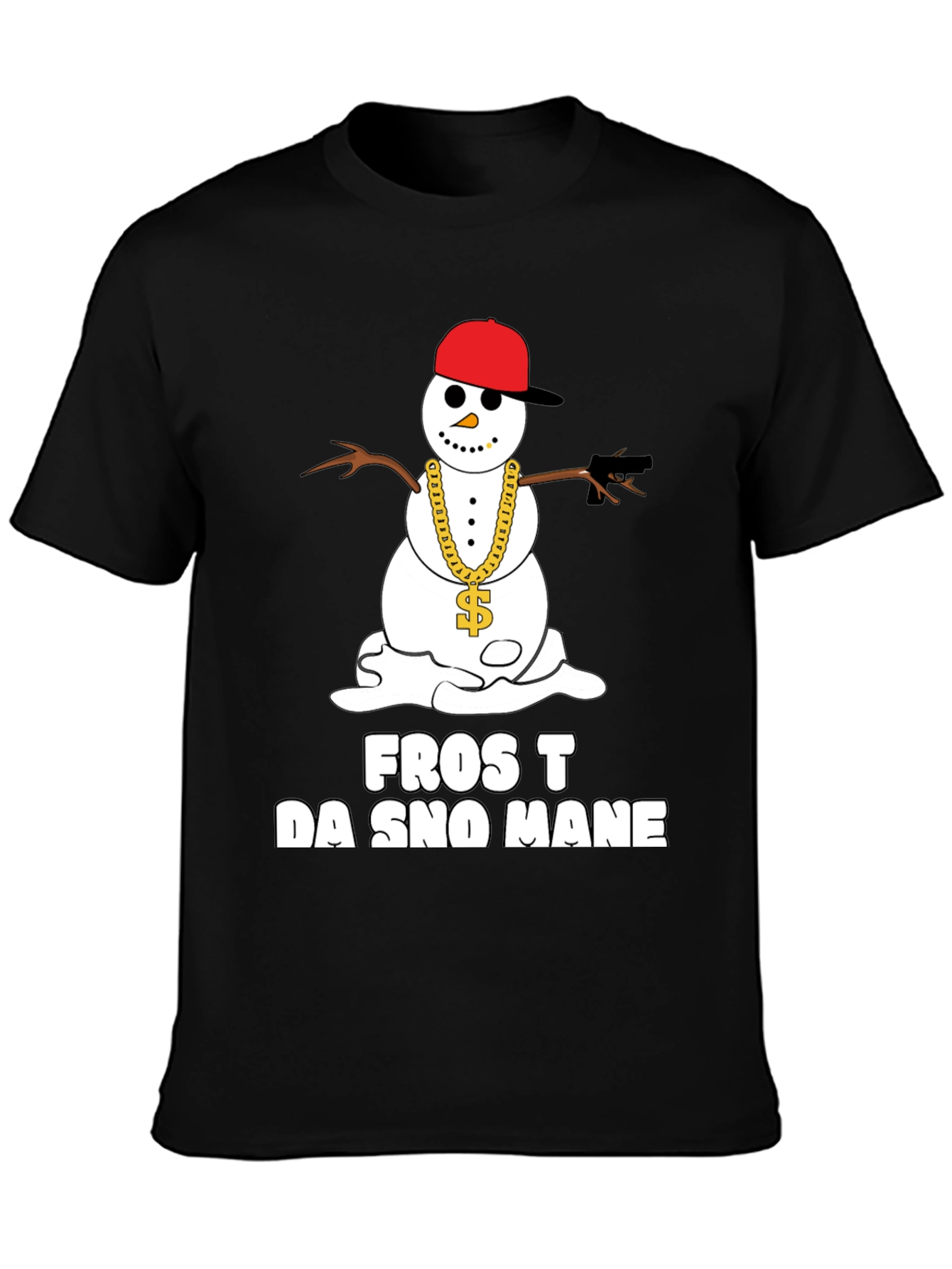 Frost Da Sno Mane Graphic T-Shirt