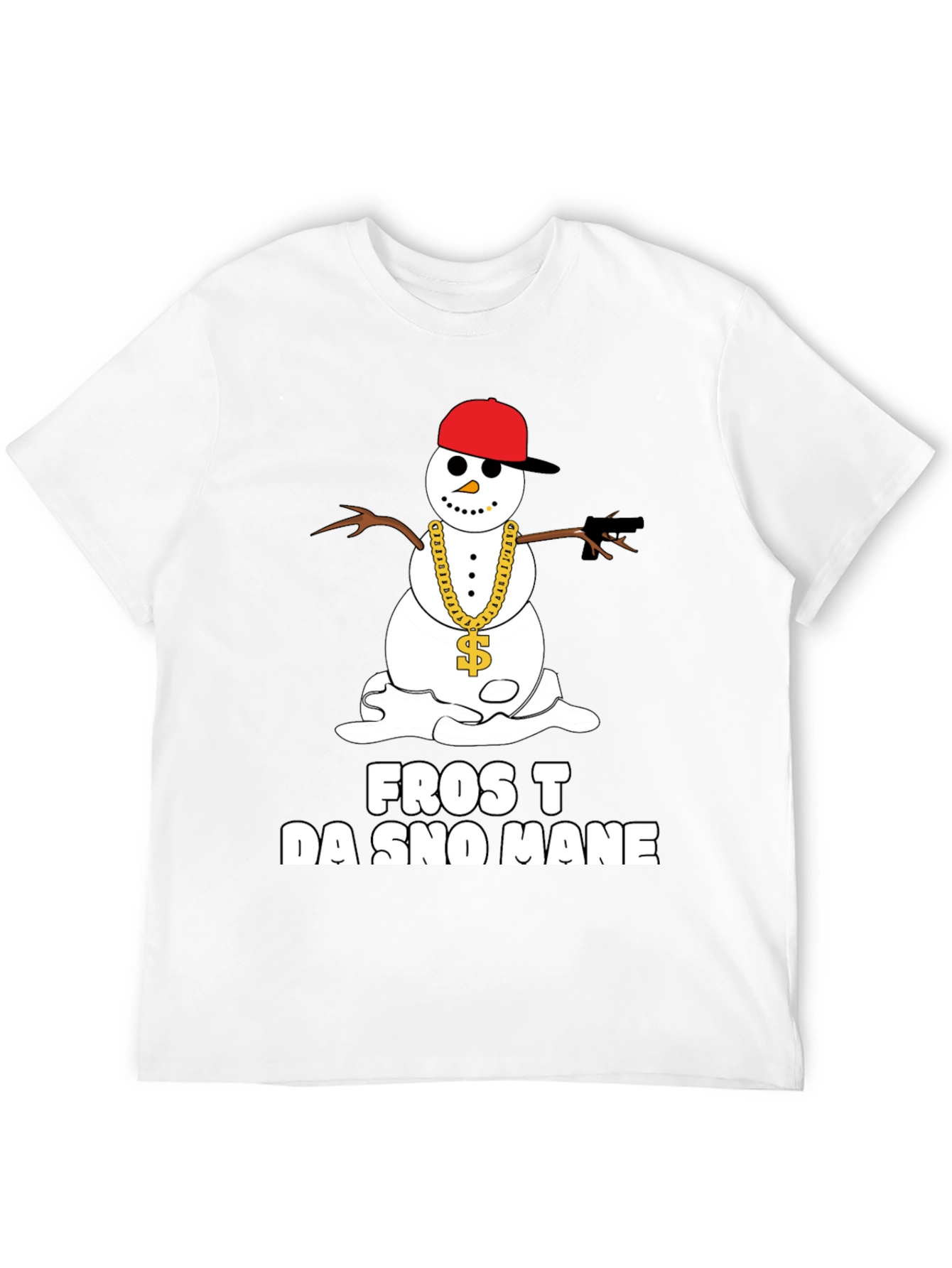 Frost Da Sno Mane Graphic T-Shirt