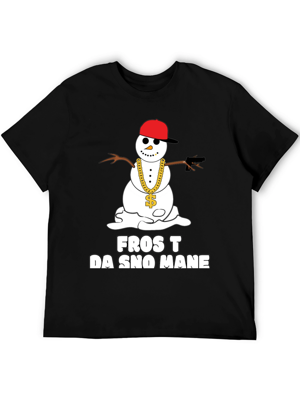Frost Da Sno Mane Graphic T-Shirt