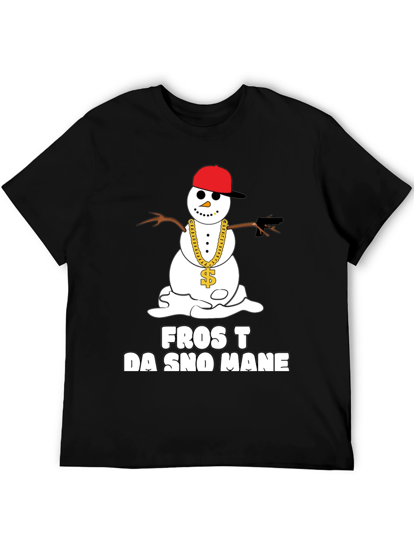 Frost Da Sno Mane Graphic T-Shirt