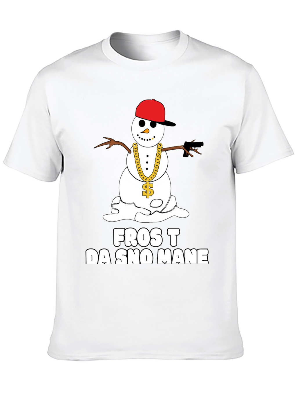 Frost Da Sno Mane Graphic T-Shirt