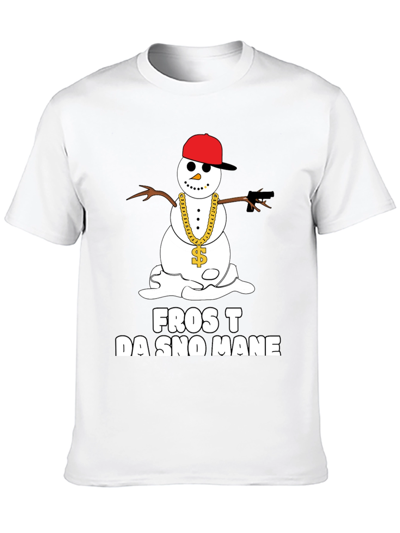 Frost Da Sno Mane Graphic T-Shirt