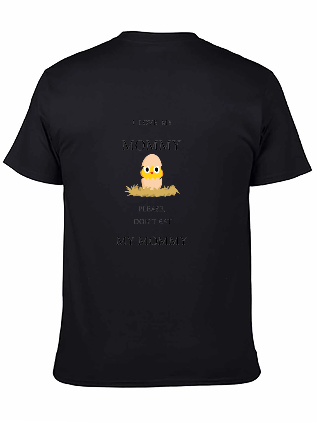 I Love My Mommy Chick Graphic Tee