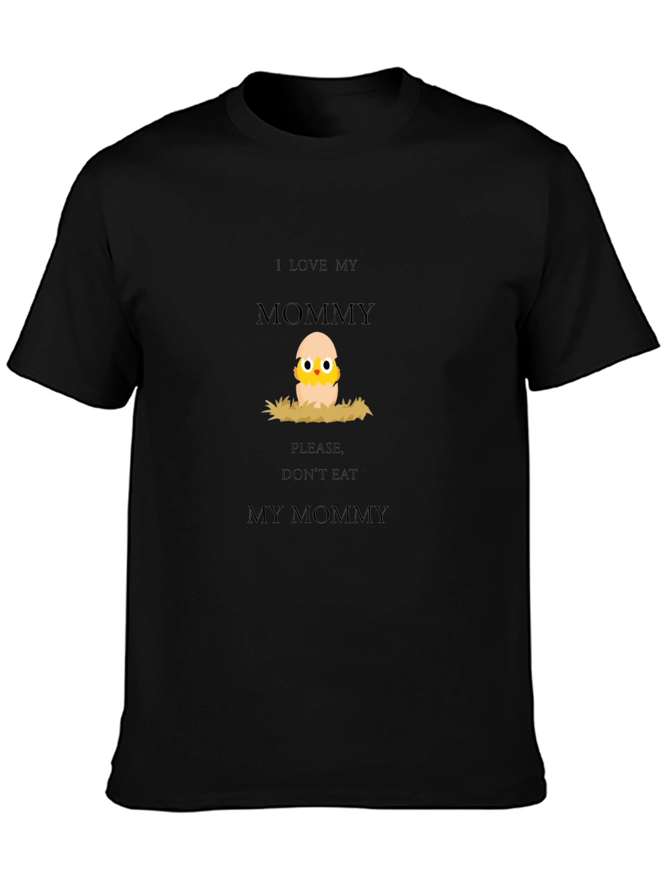 I Love My Mommy Chick Graphic Tee
