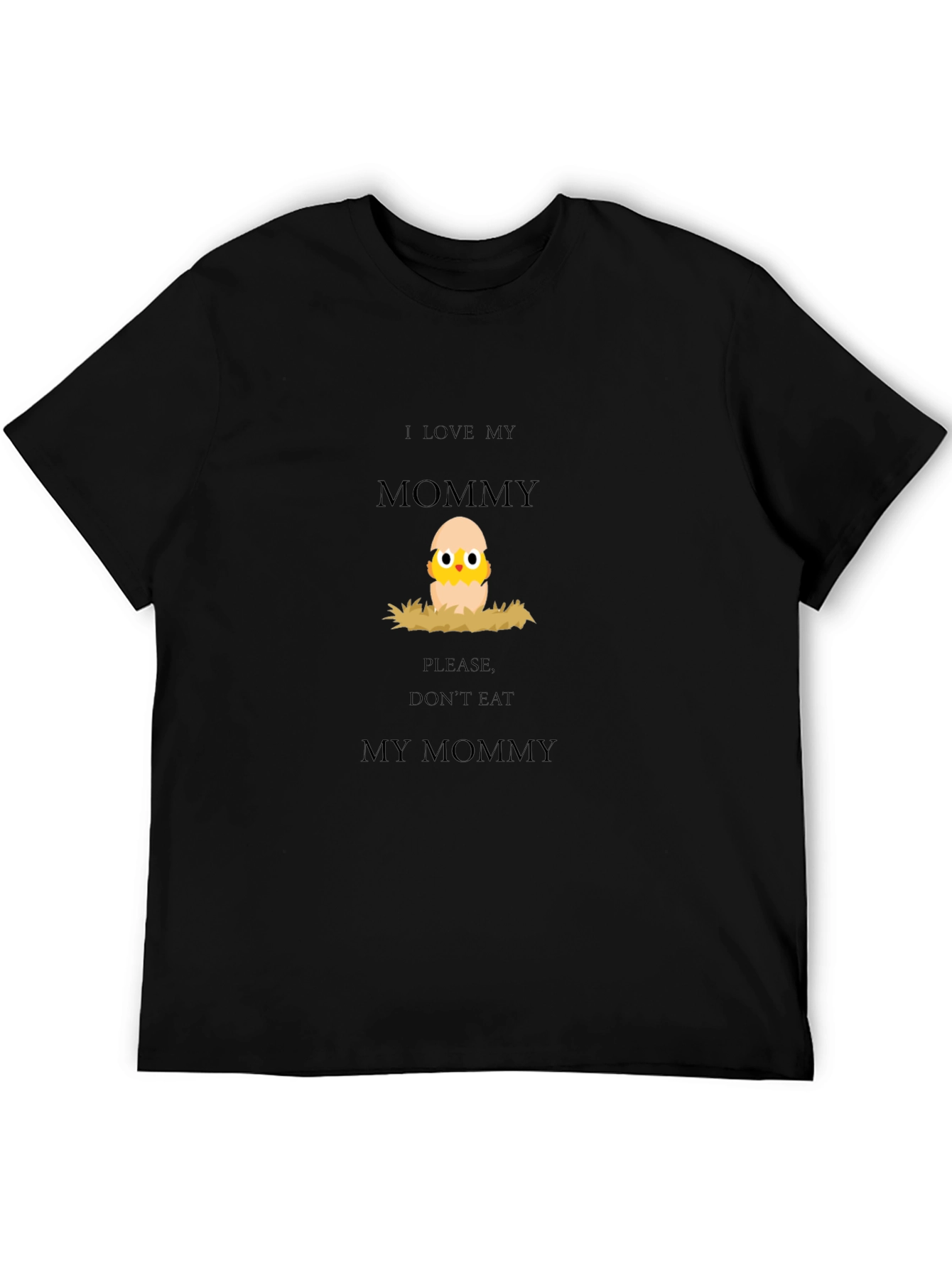 I Love My Mommy Chick Graphic Tee