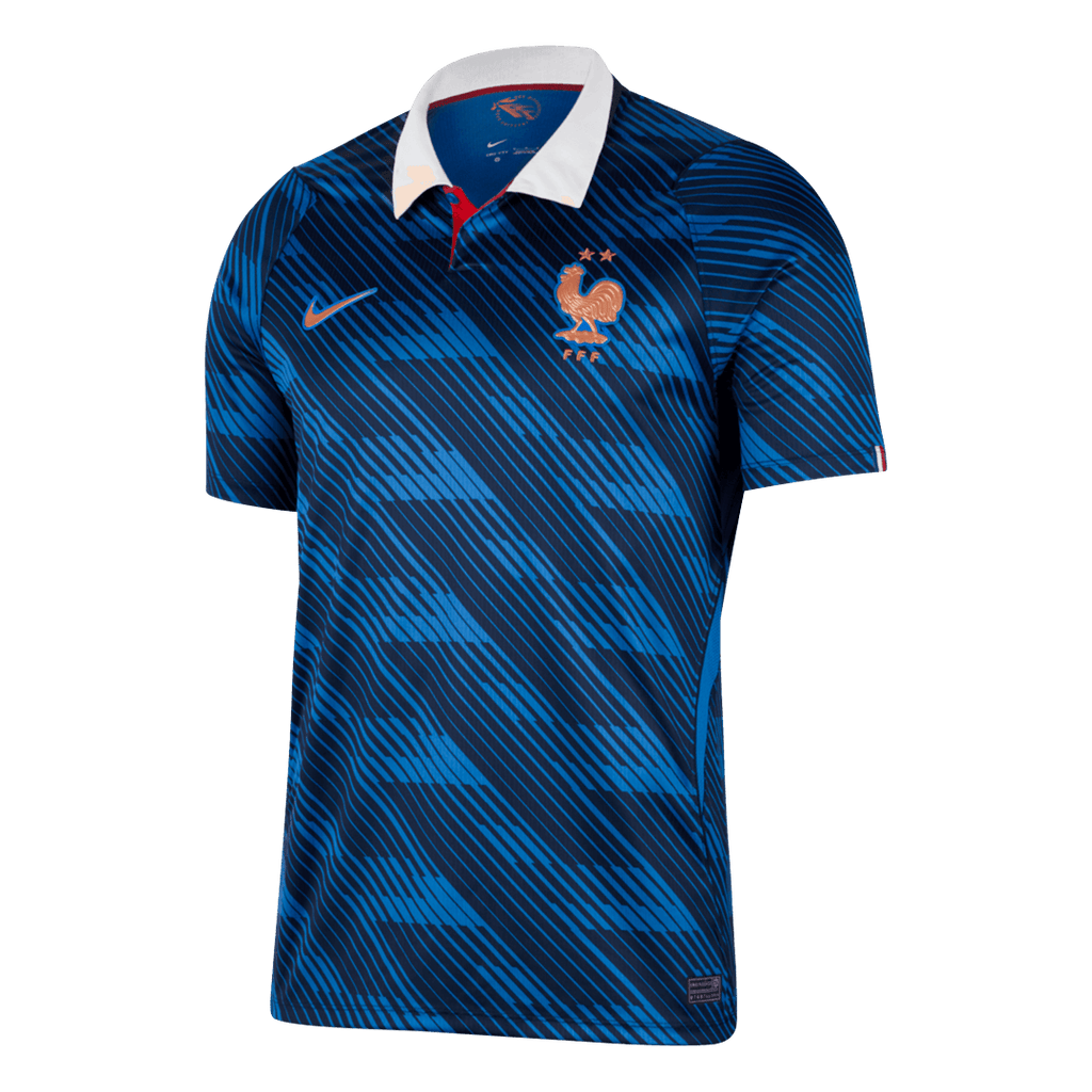France Home Soccer Jersey World Cup 2026 Blue Front
