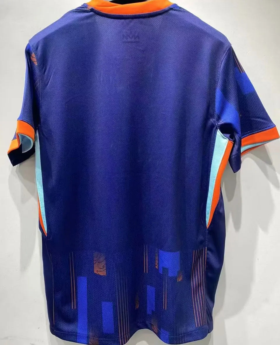 2024/25 NL Away Blue Fans Soccer Jersey Detail 2