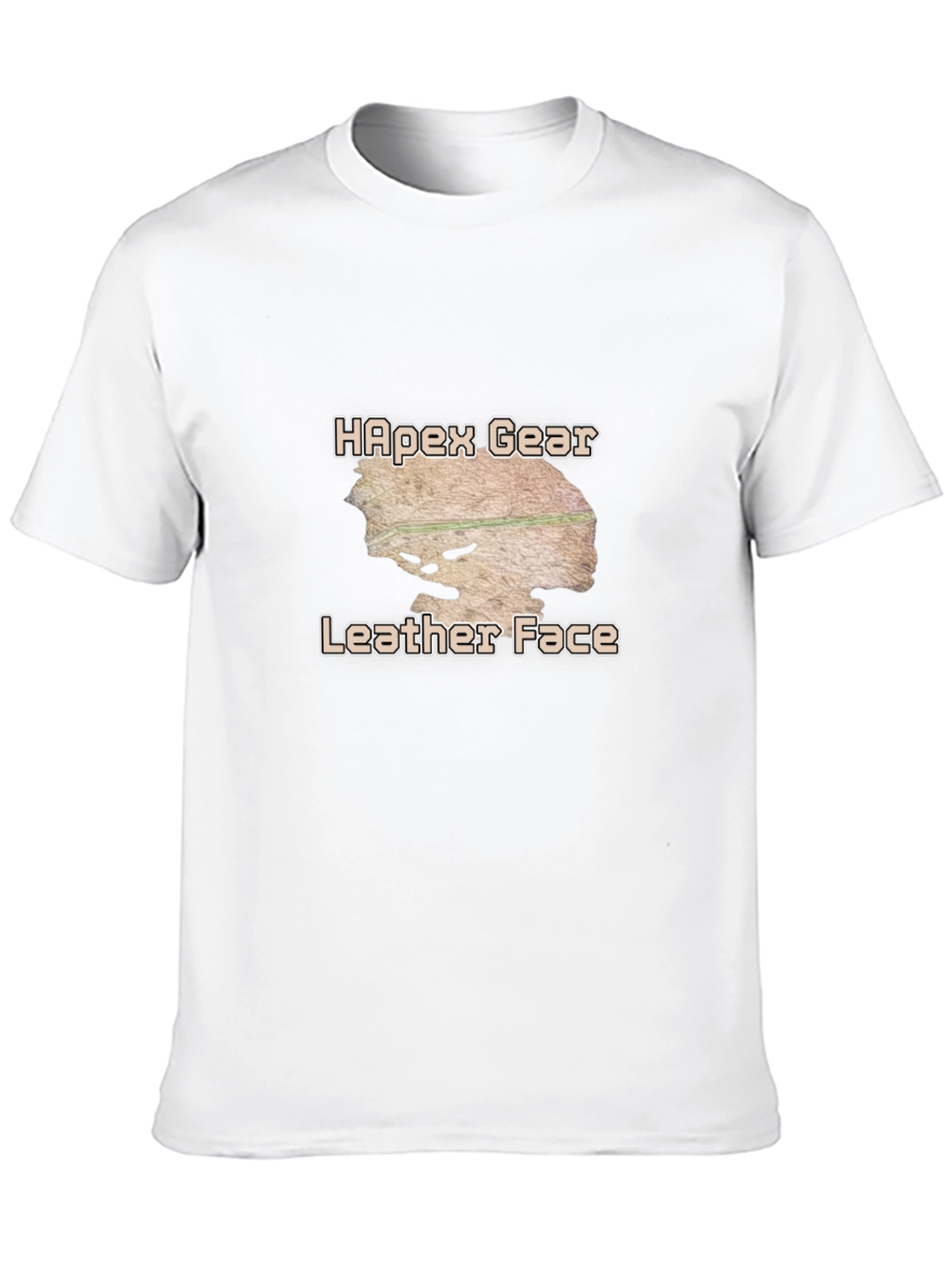 Leather Face Graphic Tee - Apex Gear