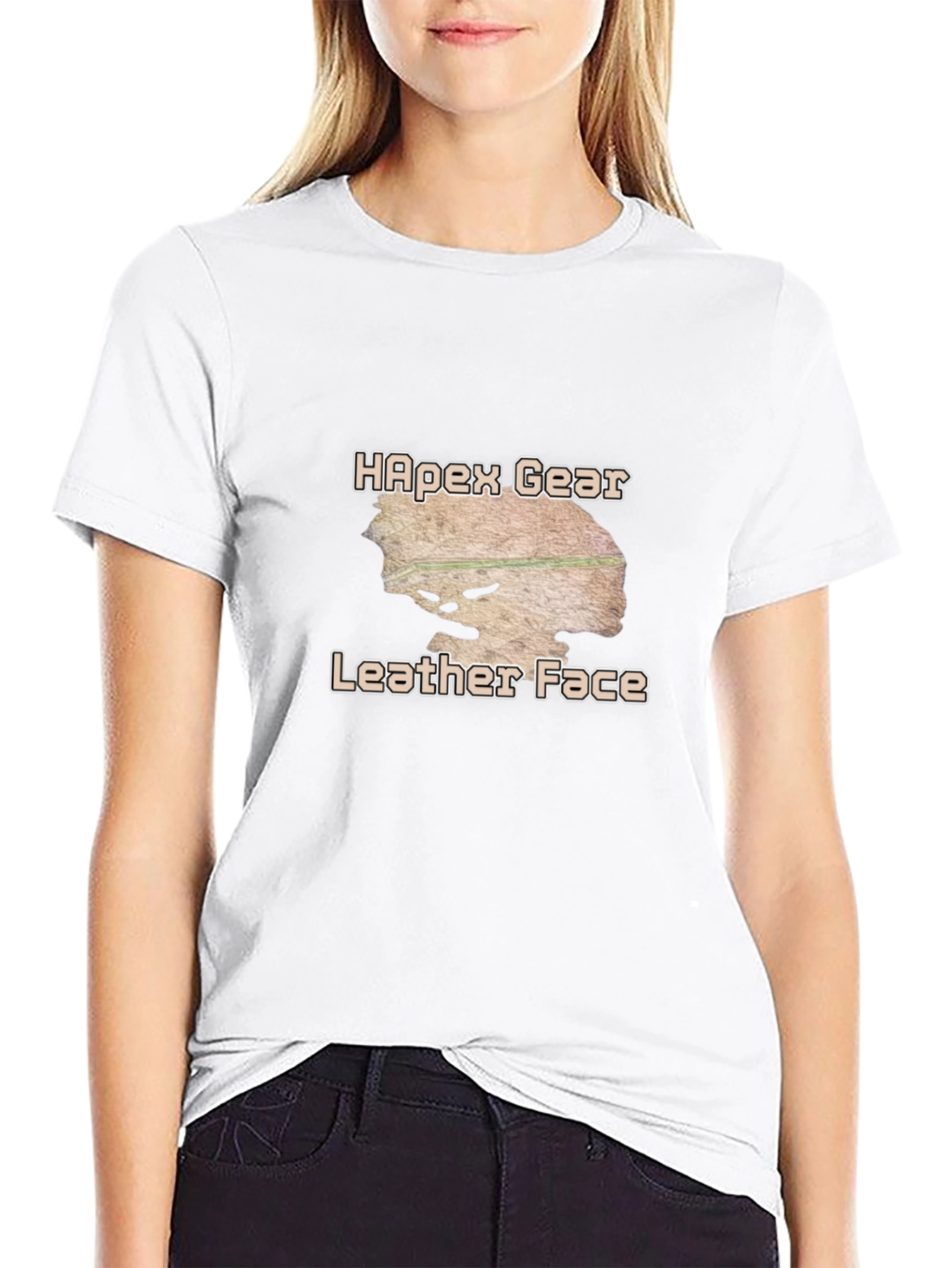 Leather Face Graphic Tee - Apex Gear