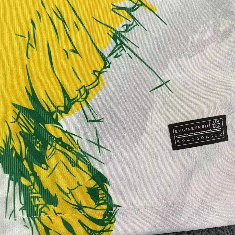 2022/23 Brazil Special Edition White Fans Soccer Jersey Detail 4