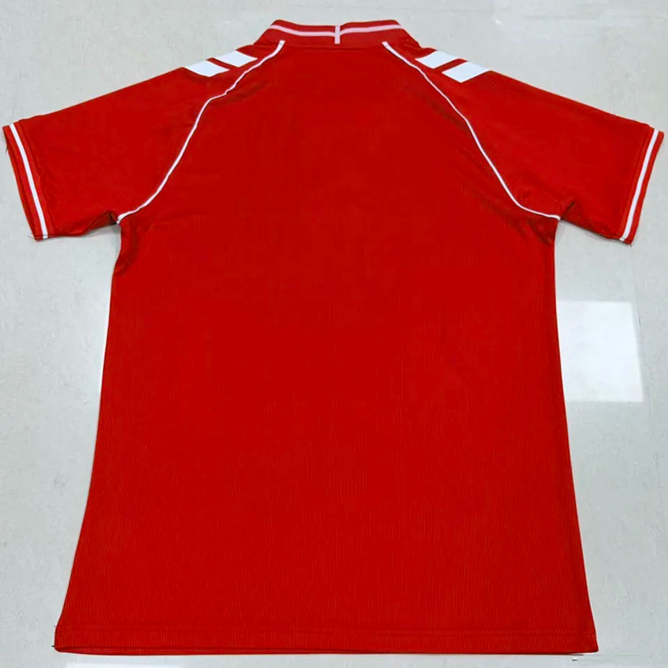 2026/27 Denmark Home Red Fans Soccer Jersey Back