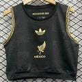 2025 Mexico Black México de Oro Women Yoga Vest Jersey 女 Front