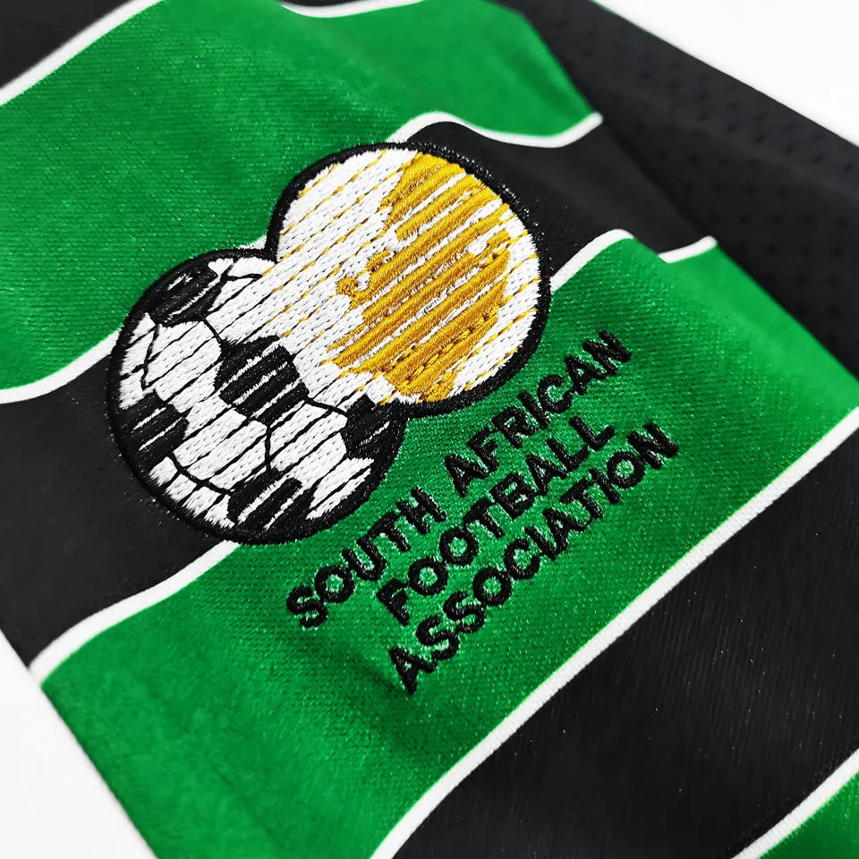 1998 South Africa Away Retro Soccer Jersey Detail 4