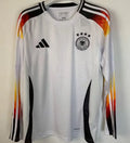 2024/25 Germany Home White Fans Long Sleeve Jersey Front