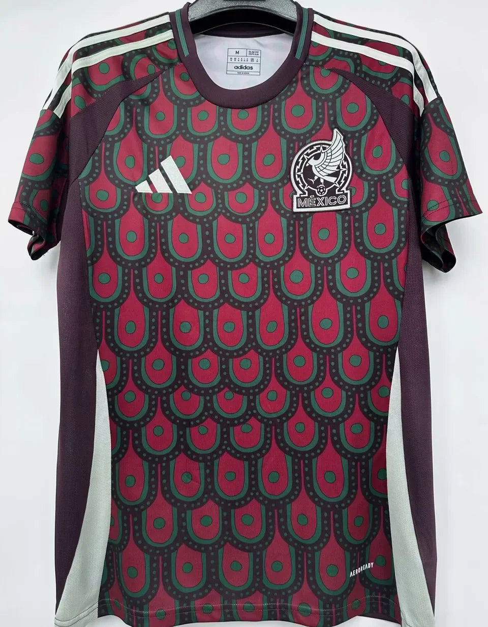 2024/25 Mexico 1:1 Quality Home Fans Soccer Jersey Detail 1