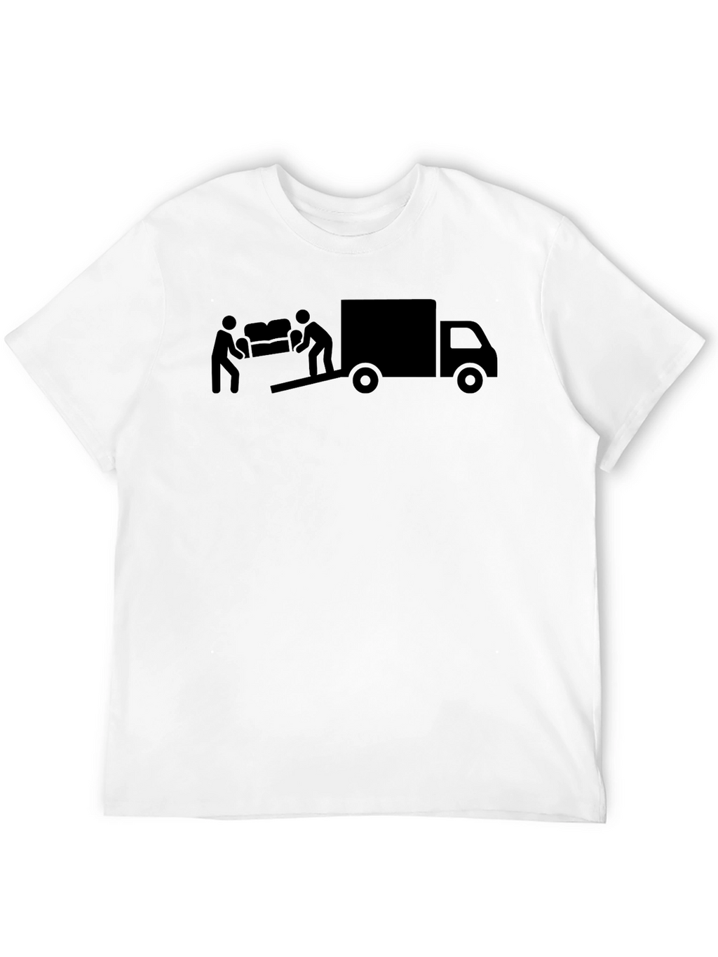 Moving Day T-Shirt - Mens Black Graphic Tee