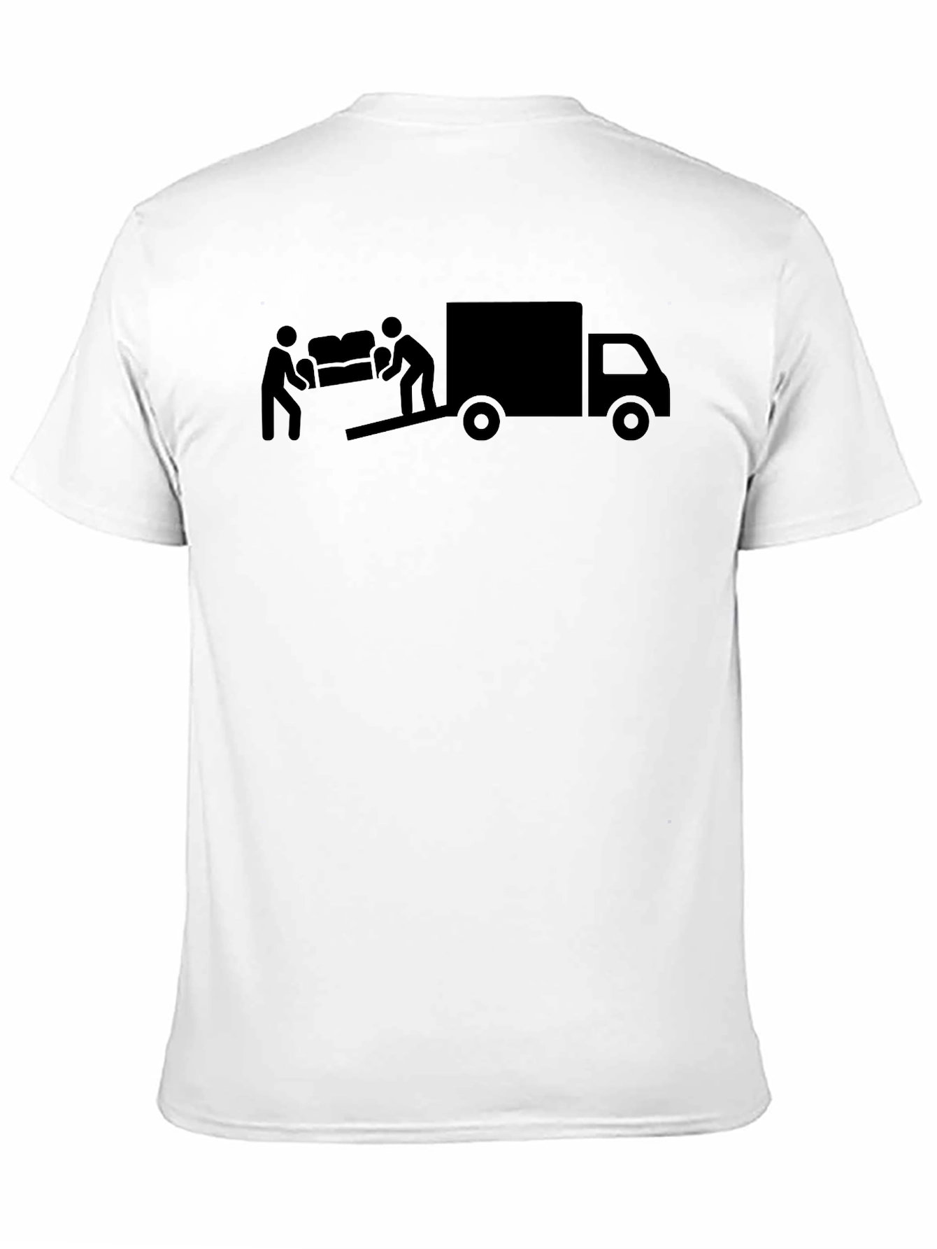 Moving Day T-Shirt - Mens Black Graphic Tee