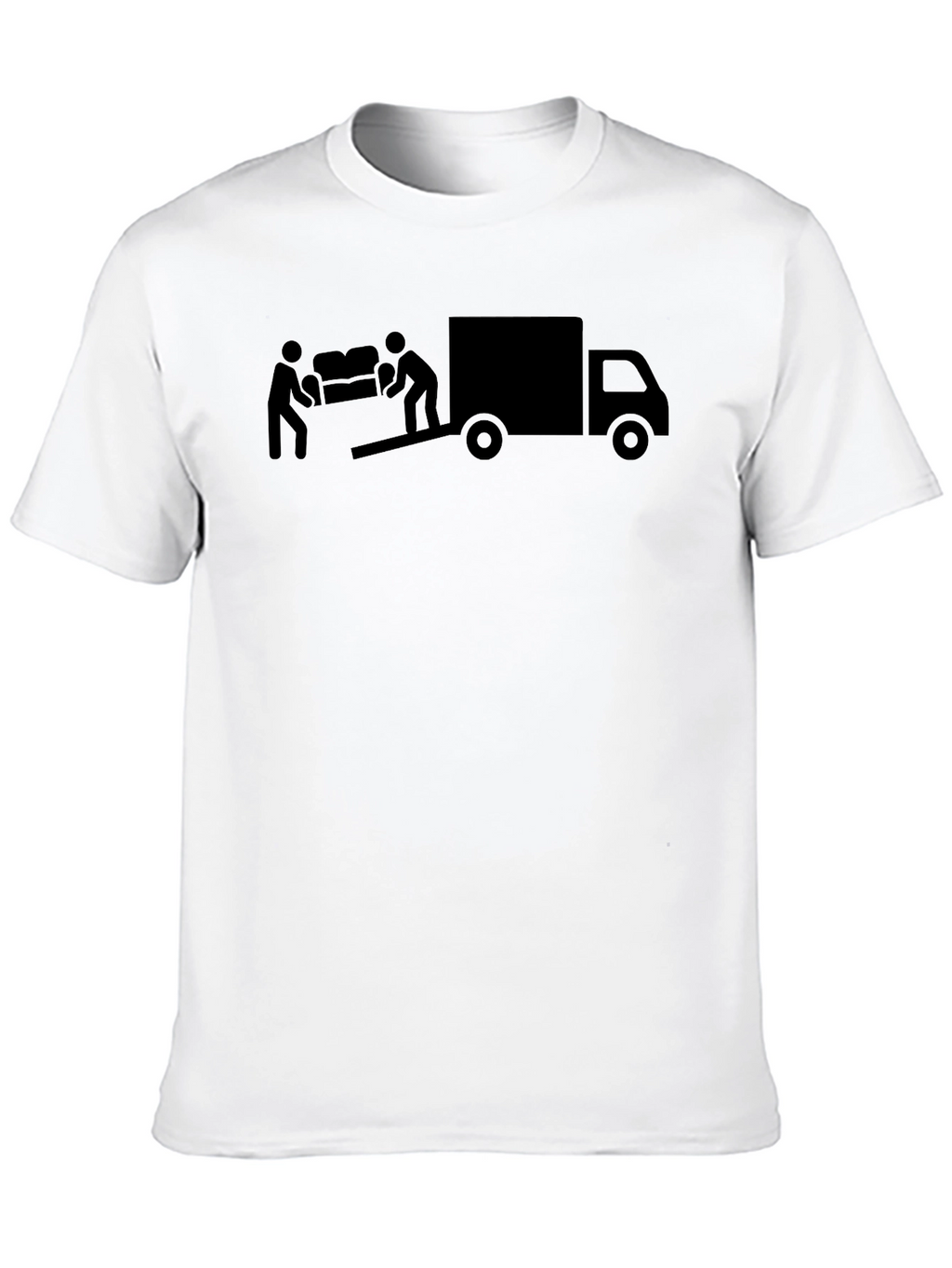 Moving Day T-Shirt - Mens Black Graphic Tee