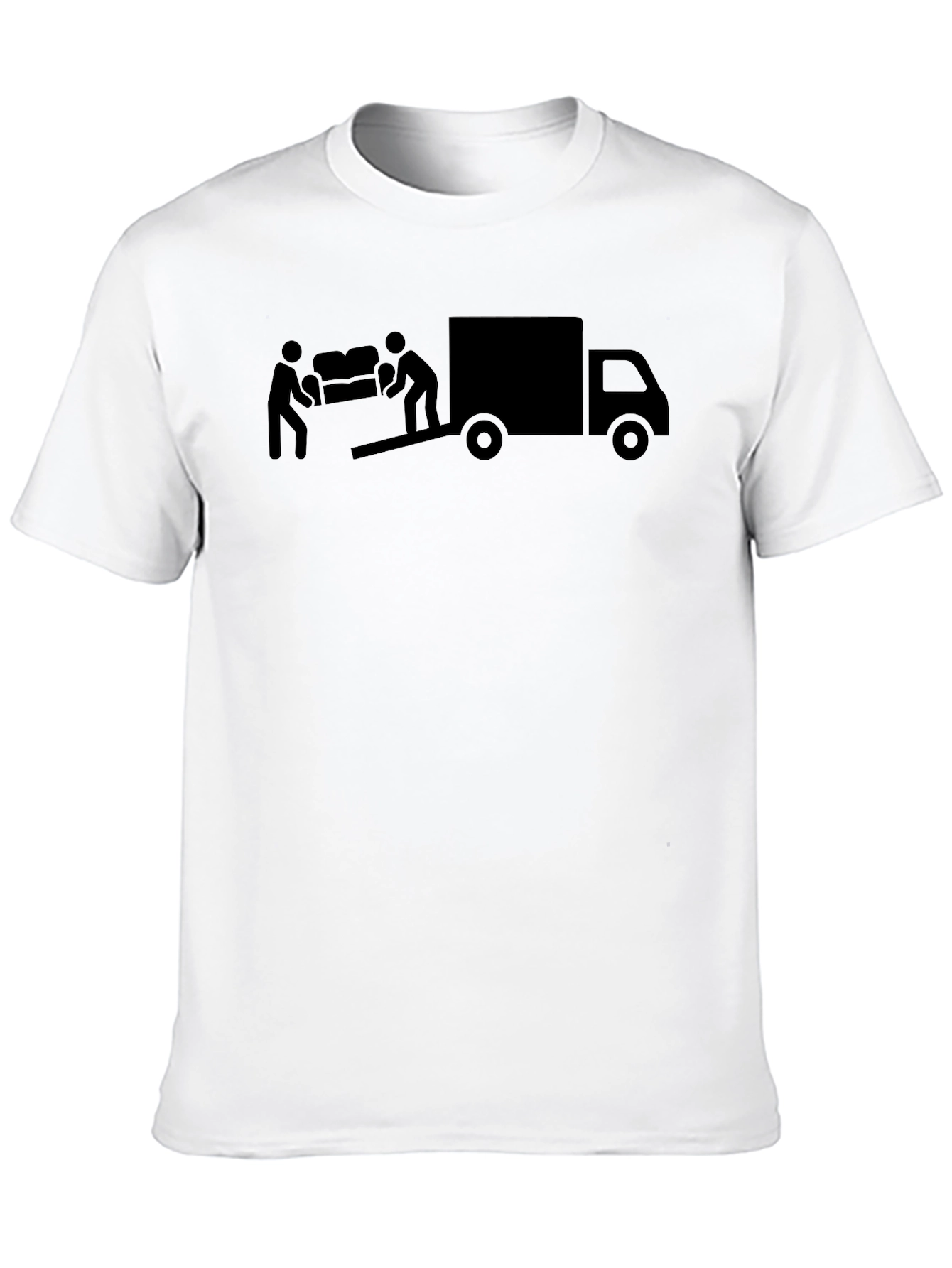 Moving Day T-Shirt - Mens Black Graphic Tee