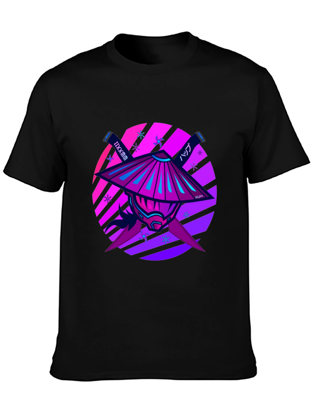 Samurai Warrior Graphic Tee - Modern Style