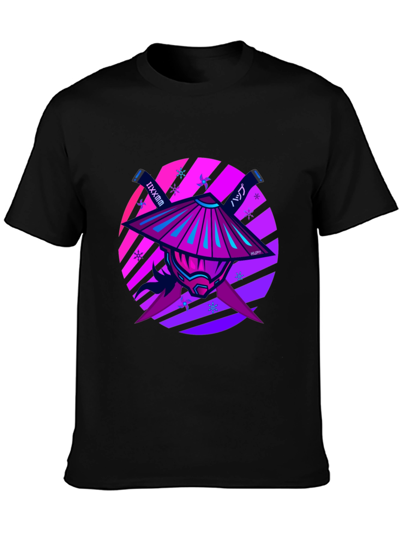 Samurai Warrior Graphic Tee - Modern Style