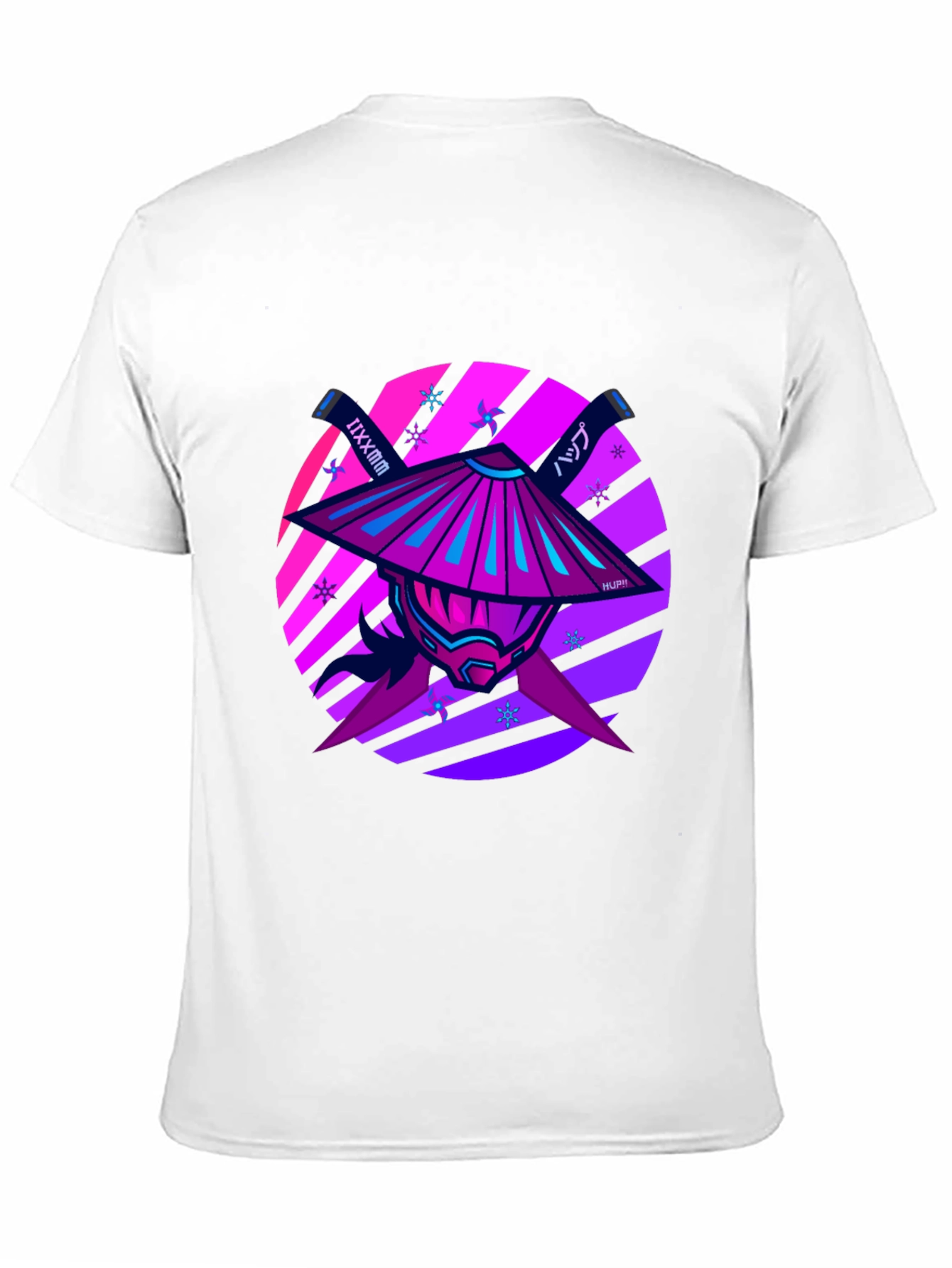 Samurai Warrior Graphic Tee - Modern Style
