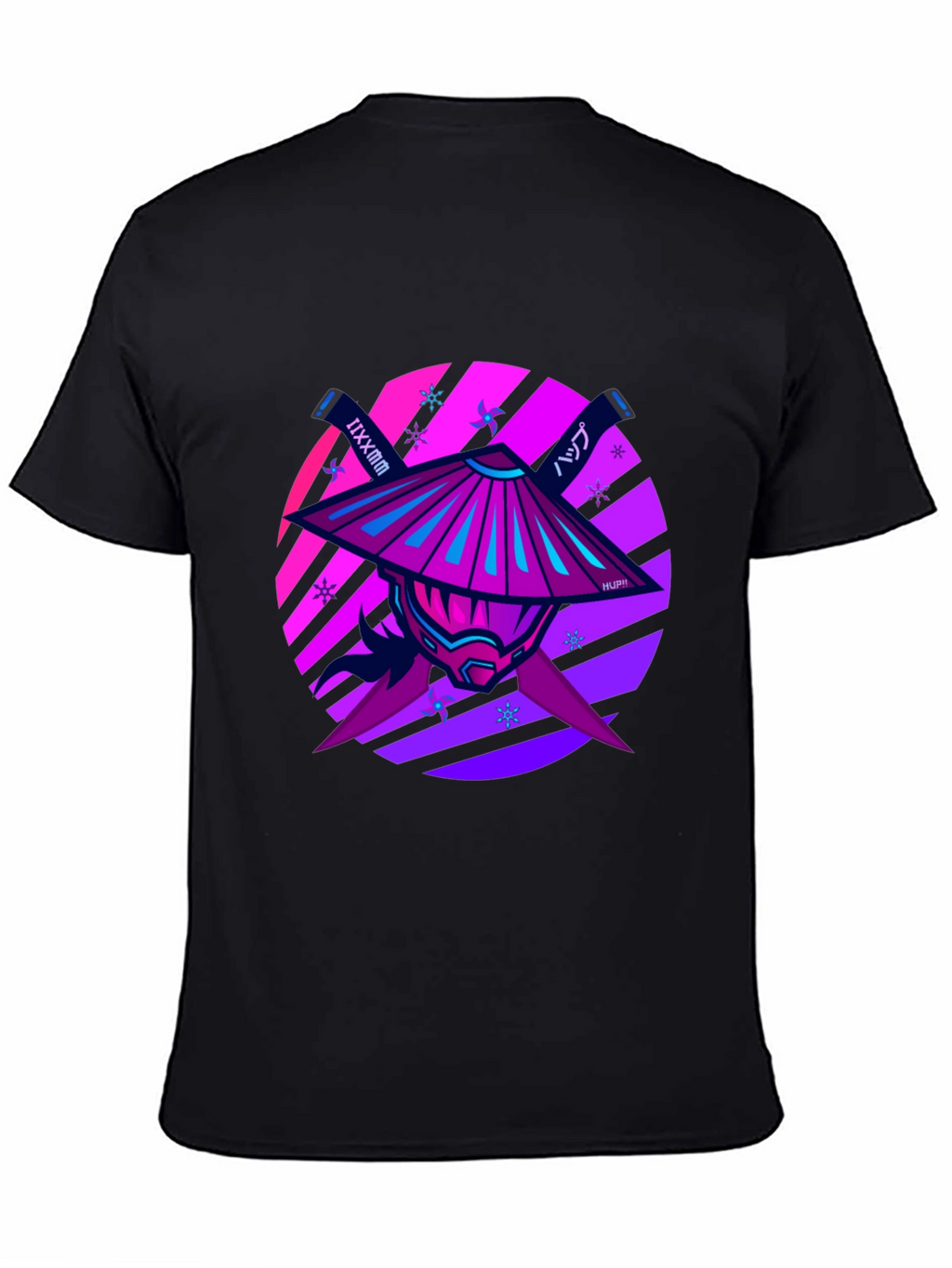 Samurai Warrior Graphic Tee - Modern Style